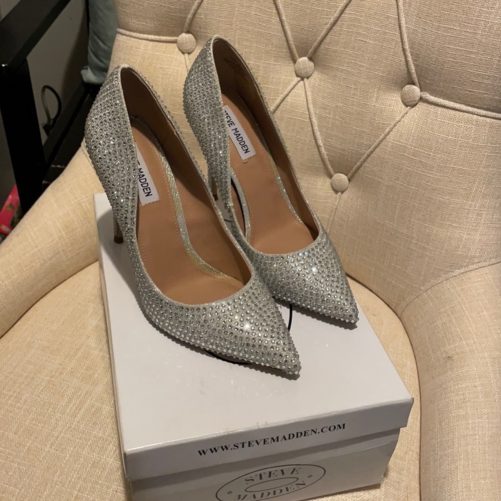 Steve Madden Jeweled Pumps